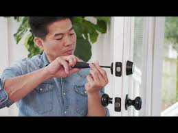 how to install a door lock