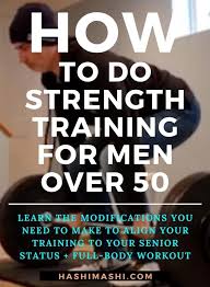 strength training for men over 50