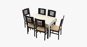 dining table and chairs 3d model 19