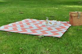 chevron picnic rug clearance