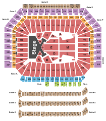 Detroit Concert Tickets Seating Chart Ford Field