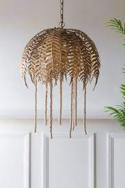Fern Leaf Palm Tree Style Ceiling