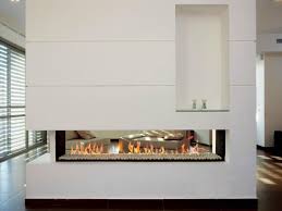 3 sided glass electric fireplace
