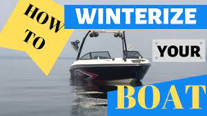 How to Winterize your boat (Fuel Stabilizer & Antifreeze step) - YouTube