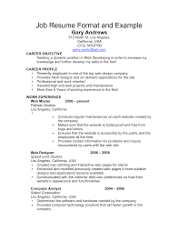 Resume Pictures Examples  Acting Resume Example Examples Of Good    