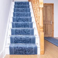 maribo blue stair runner