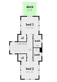 2 story 4 bedroom narrow lot elevated