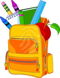 Image result for school clipart- backpack