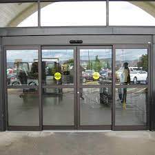 commercial double glass entry doors
