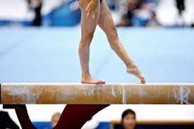 gymnastics beam length exact