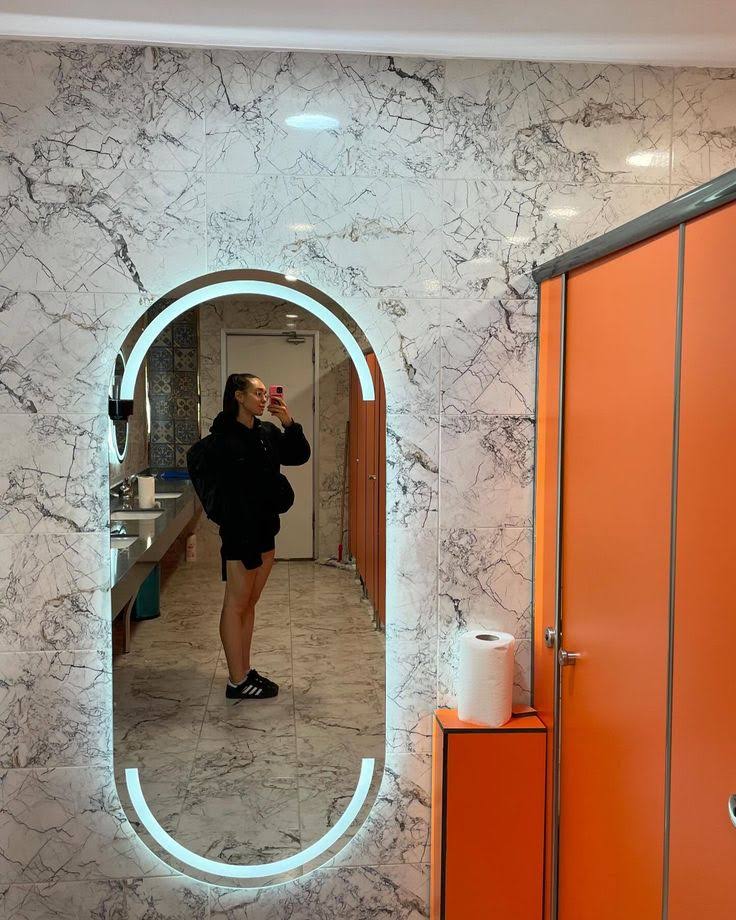 Full Length Bathroom LED Mirror - Smart Sensor product image