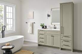 How To Paint Bathroom Cabinets