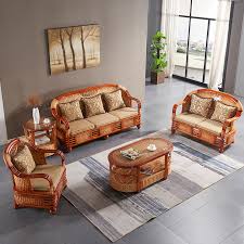 bamboo sofa set for living room