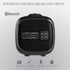 13w portable bluetooth speaker with