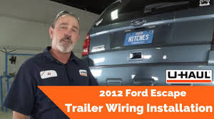 Best 2007 bmw x5 trailer wiring options. 2012 Ford Escape Trailer Wiring Installation Youtube