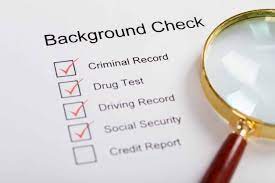 background check for a job