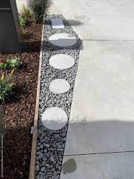 Round Concrete Pavers Sanstone