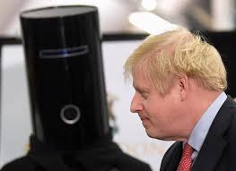 Count binface is looking to unseat boris johnson (photo: Johnson Takes Centre Stage Along With Elmo Lord Buckethead