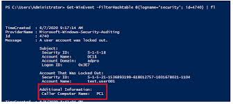 Finding locked user accounts with windows powershell. How To Find The Source Of Account Lockouts In Active Directory Active Directory Pro