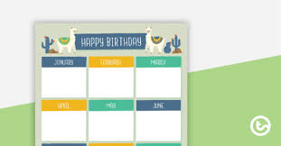Birthdays Printables Worksheets Activities Teach Starter