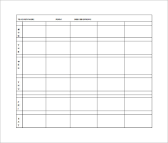 Elementary Lesson Plan Template 11 Pdf Word Format