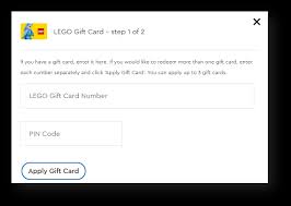 about lego gift cards help topics