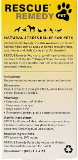 Rescue Remedy Stress Relief Pet Supplement 10 Ml Bottle