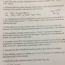 Acetic Acid Is 1 74x10 5 Calculate