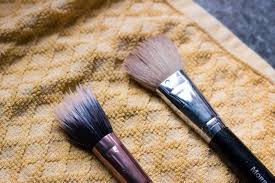 how to clean your makeup brushes abby