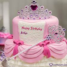 Happy Birthday Neha Cake Images gambar png