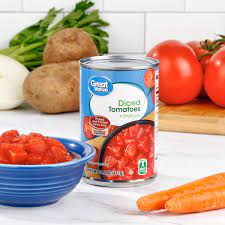 great value diced tomatoes in tomato