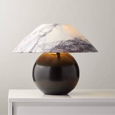 Eleonora Modern Marble Table Lamp Cb2