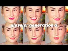 all 6 new glossier generation g