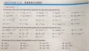 Solved Section 3 2 Exercises Skills
