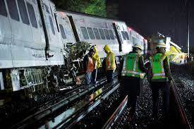 injured in collision of l i r r trains