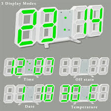 Digital Table Clocks Wall Clock Led