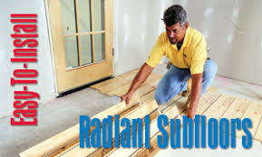 easy to install radiant suloors