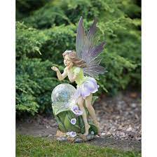 Solar Fairy Light Up Garden Ornament