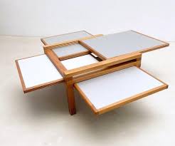 Modulable Wooden Coffee Table Model