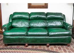green leather sofa 174483