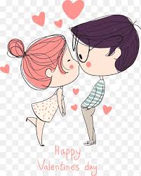 cartoon kissing couple png images pngegg