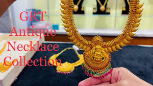 grt necklace designs with weight