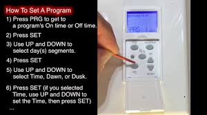 How To Program A Defiant Indoor In Wall Digital Timer Model 32648 Instructions Youtube