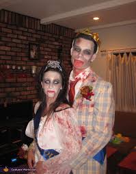 zombie prom king queen costume