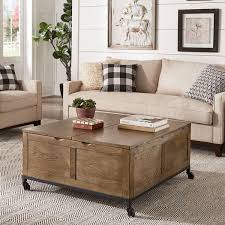 This coffee table leans into its coastal farmhouse look with natural wood finishes and a mixed material design. Top Product Reviews For Aldwin Grey Coffee Table 26281067 Overstock