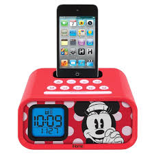 minnie mouse alarm clock ipod dock 58