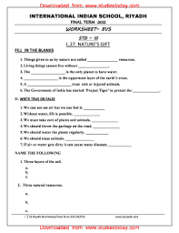 Our word problem worksheets review skills in real world scenarios. Fill In The Blanks For Class 3 Evs Fill Online Printable Fillable Blank Pdffiller