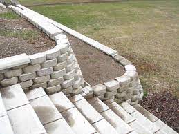 Retaining Wall With Diy Block Molds