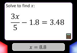 solving 3 step linear equations