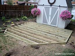 How To Build A Ground Level Deck